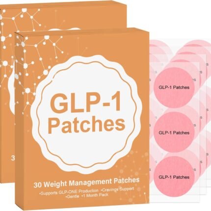 Zingiber Officinale (Ginger) Root & Artemisia Vulgaris Extract-30Pcs(2 Box) | GLP1 Patches | GLP-1 Patch for Women