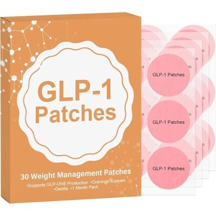 Zingiber Officinale (Ginger) Root & Artemisia Vulgaris Extract |Continuous 8-Hour Slow Release, -1 Pack, GLP-1 Patches for Women & Men | GLP1 Patch with Resveratrol