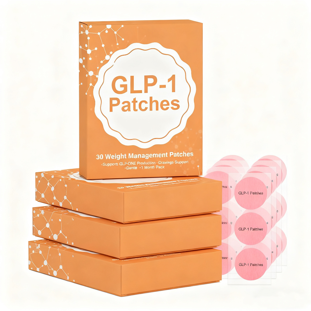 Zingiber Officinale (Ginger) Root & Artemisia Vulgaris Extract-30Pcs(4 Box): | GLP1 Patches | GLP-1 Patch for Women